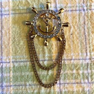 Anchor Brooch